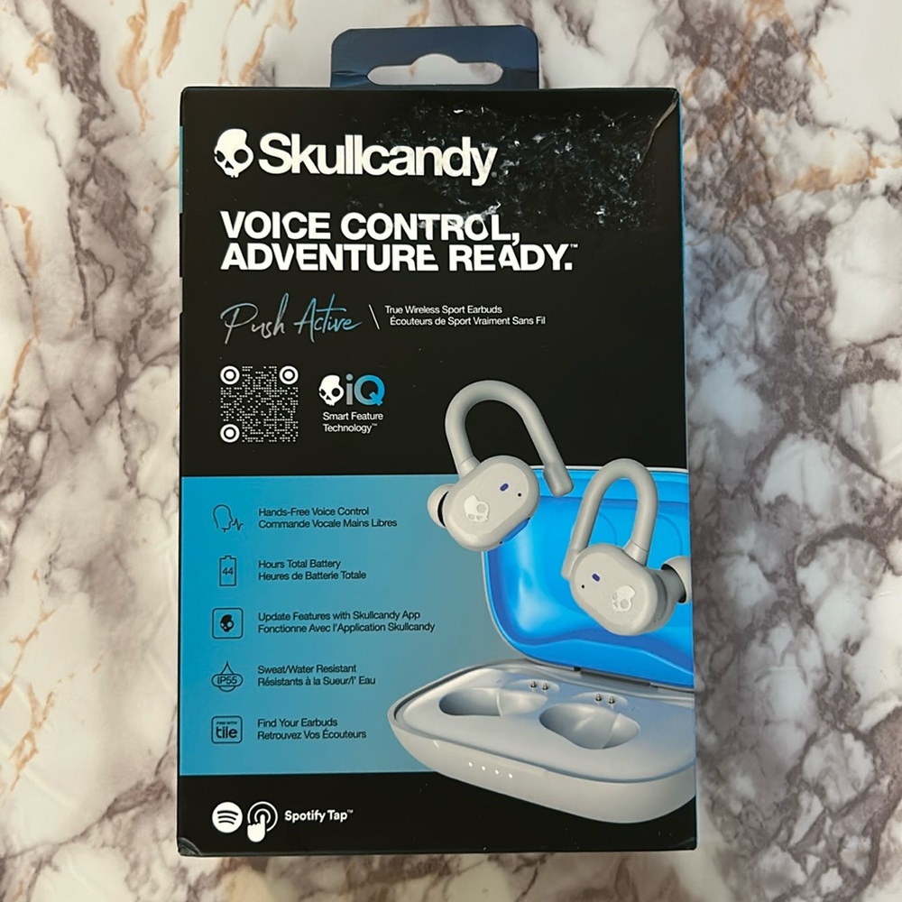 Skullcandy Push Active earbuds.